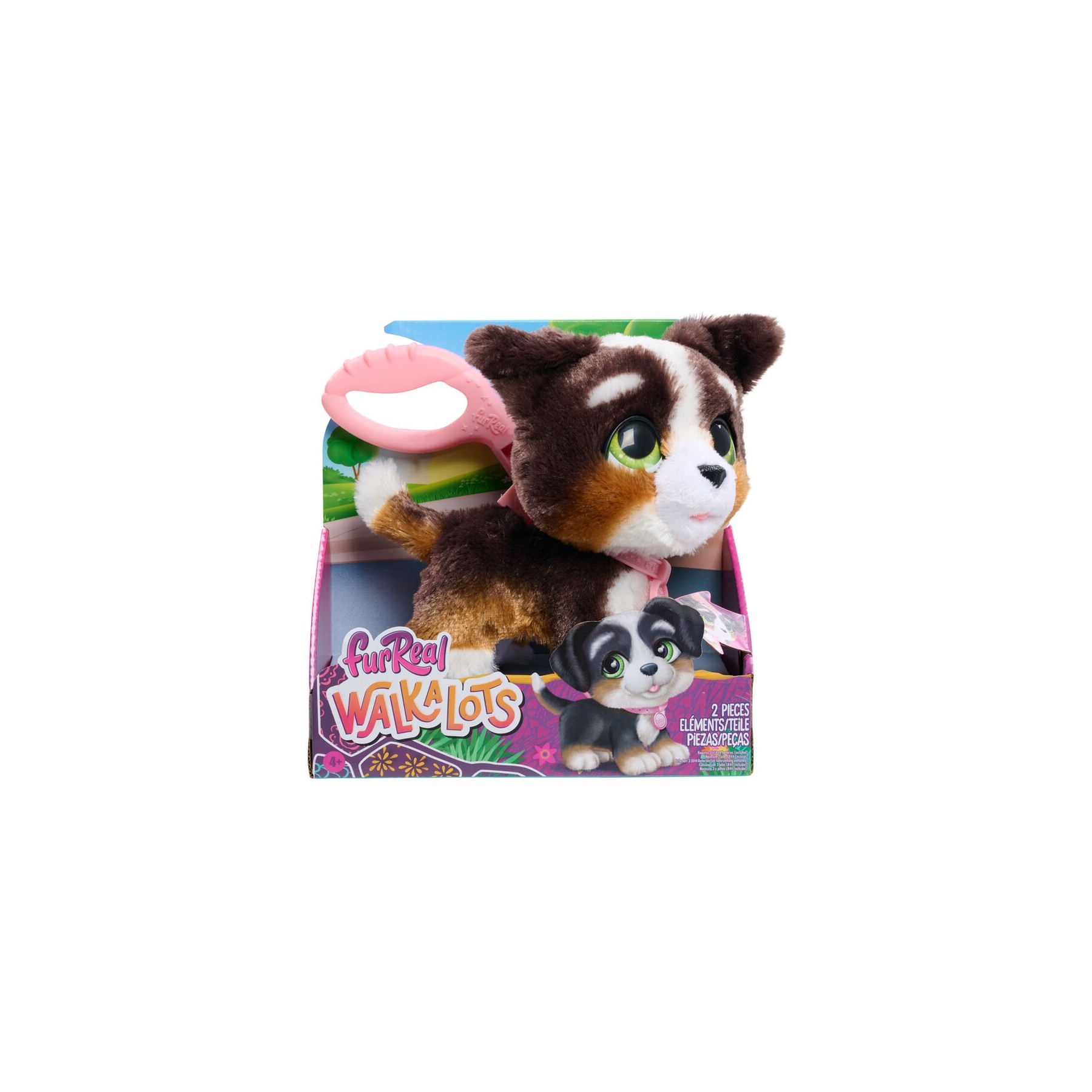 Peluche Interactivo Walkalots Bernedoodle Furreal