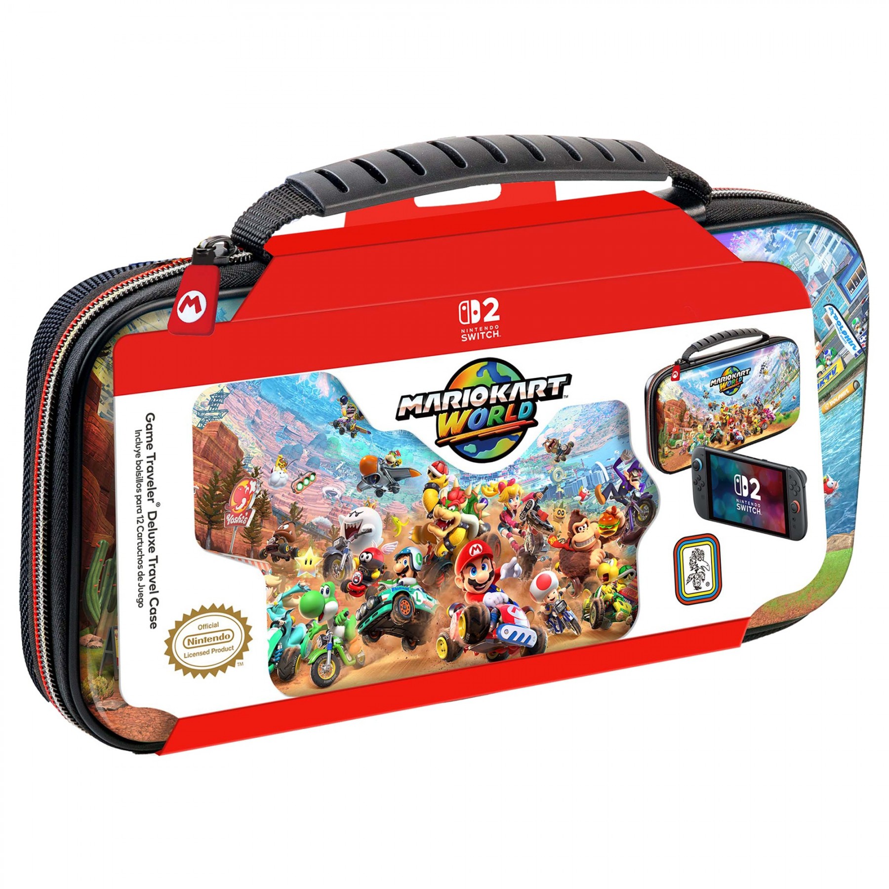 Game Traveler Deluxe Travel Case NS212 MKW Switch 2