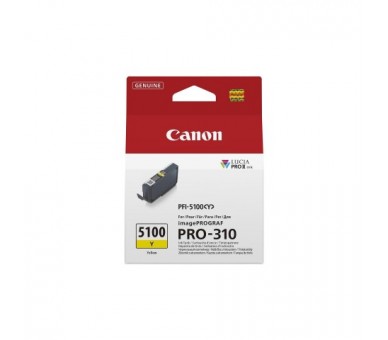 Cartucho Tinta Canon Pfi - 5100 Amarillo