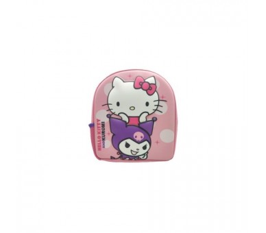 Mochila 3D Kuromi & Hello Kitty 30Cm