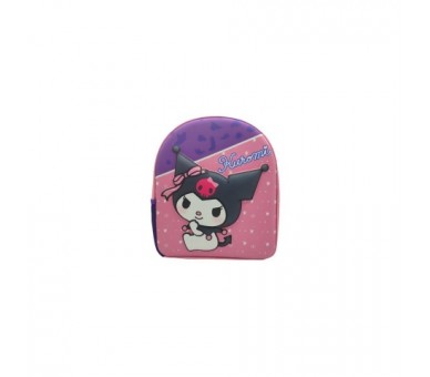 Mochila 3D Kuromi Hello Kitty 30Cm
