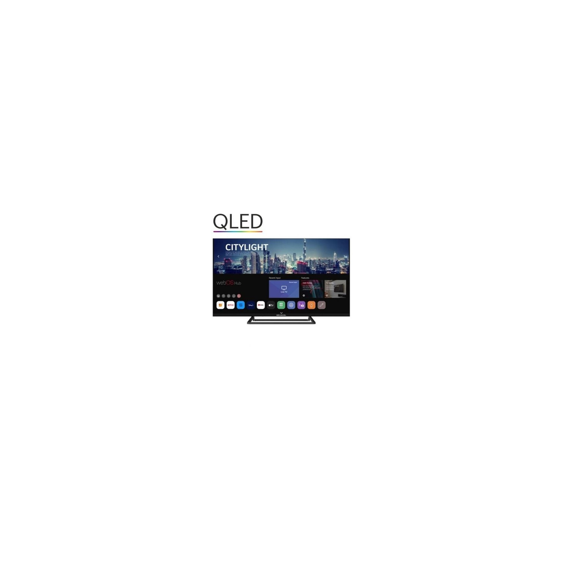 Televisor Grunkel Qled-4025W 40"/ Full Hd/ Smart Tv/ Wifi