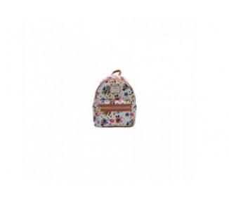 Mini Mochila Minnie & Mickey Floral