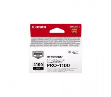 Cartucho Canon Pfi - 4100Mbk Negro Mate