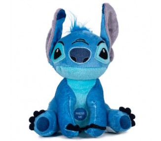 Portachiavi Peluche Disney Stitch Con Suono 10cm