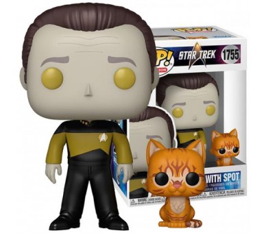 Funko POP! Star Trek: Data w/Spot (1755)