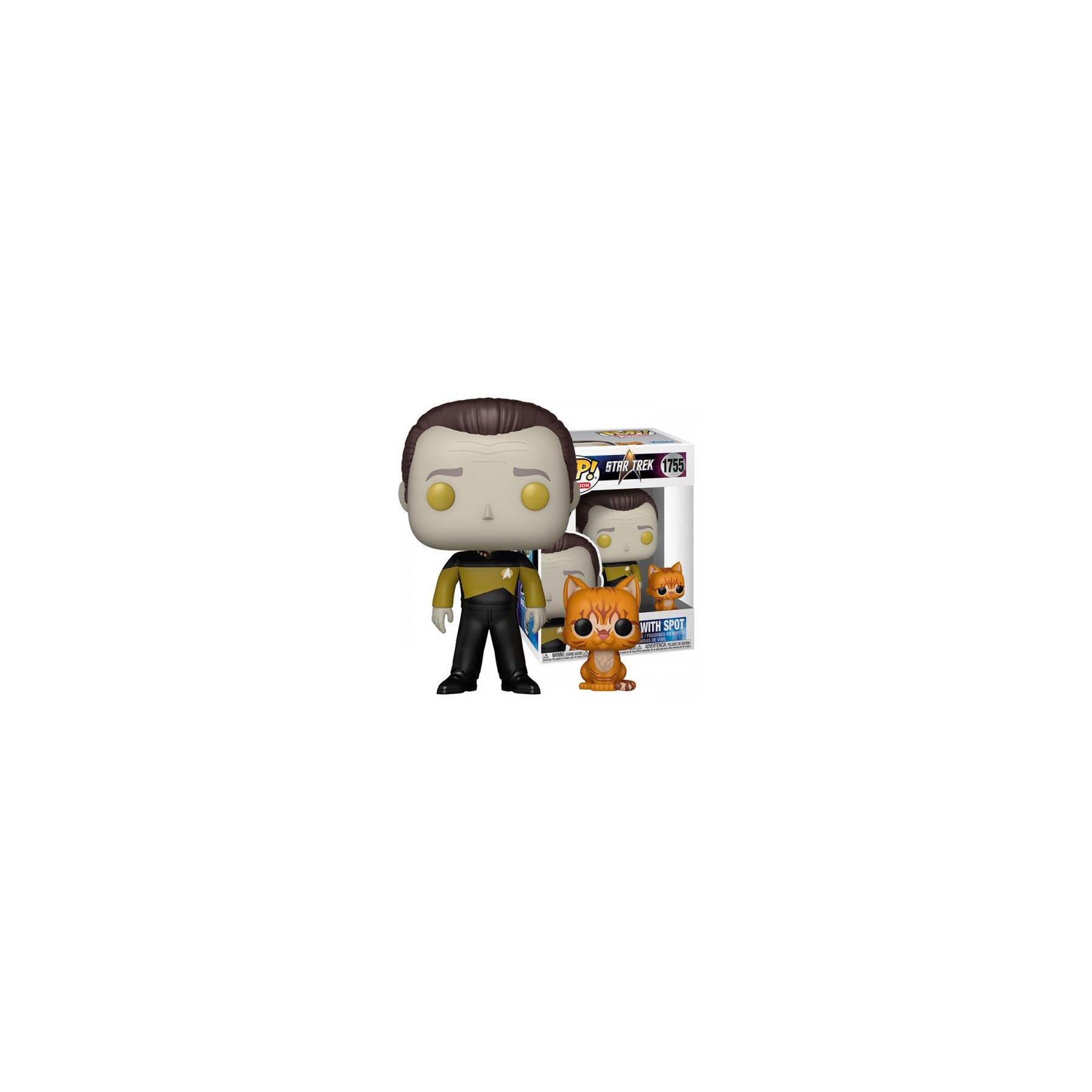 Funko POP! Star Trek: Data w/Spot (1755)