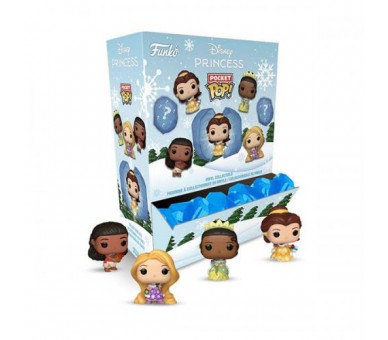 Funko Pocket POP! (12pz) Disney Princess: Ice