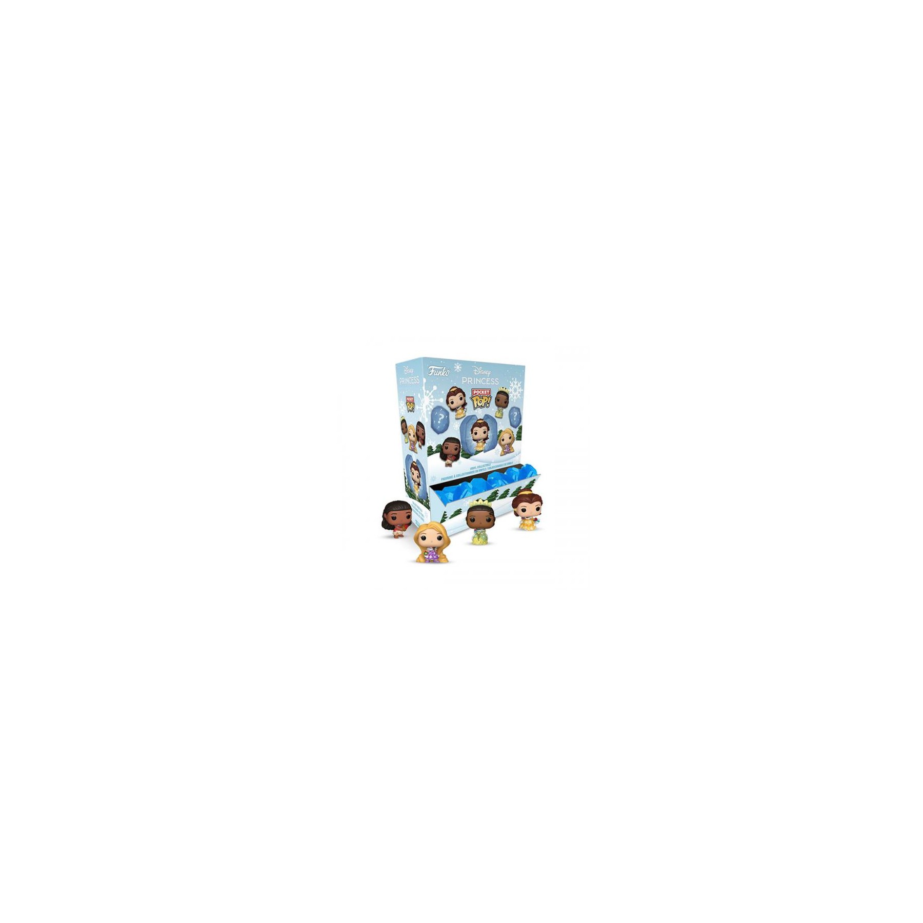 Funko Pocket POP! (12pz) Disney Princess: Ice