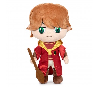 Peluche Ron Weasley Quidditch Champions Harry Potter 29cm