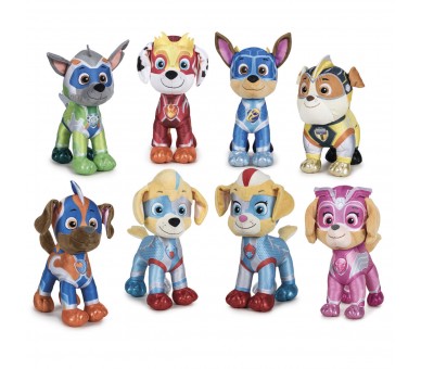 Peluche Mighty Pups Super Paws Patrulla Canina Paw Patrol 19cm surtido