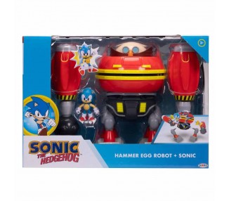 Playset Robot Martillo Dr Eggman Deluxe Sonic the Hedgehog