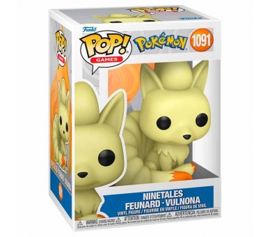 Figura POP Pokemon Ninetales - Feunard - Vulnona
