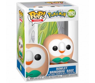 Figura POP Pokemon Rowlet - Brindibou - Bauz