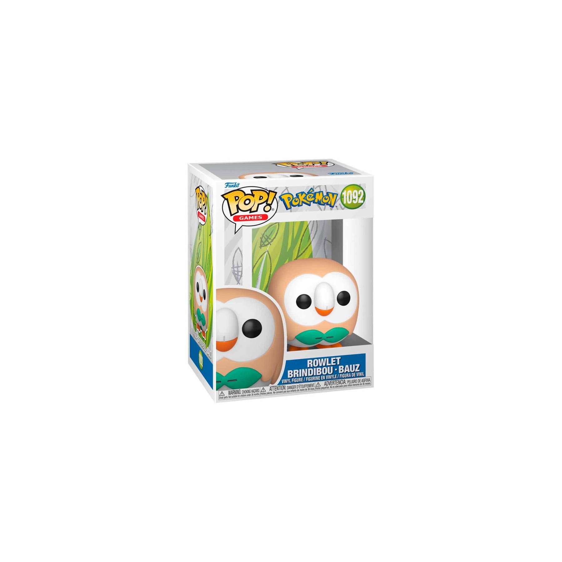 Figura POP Pokemon Rowlet - Brindibou - Bauz