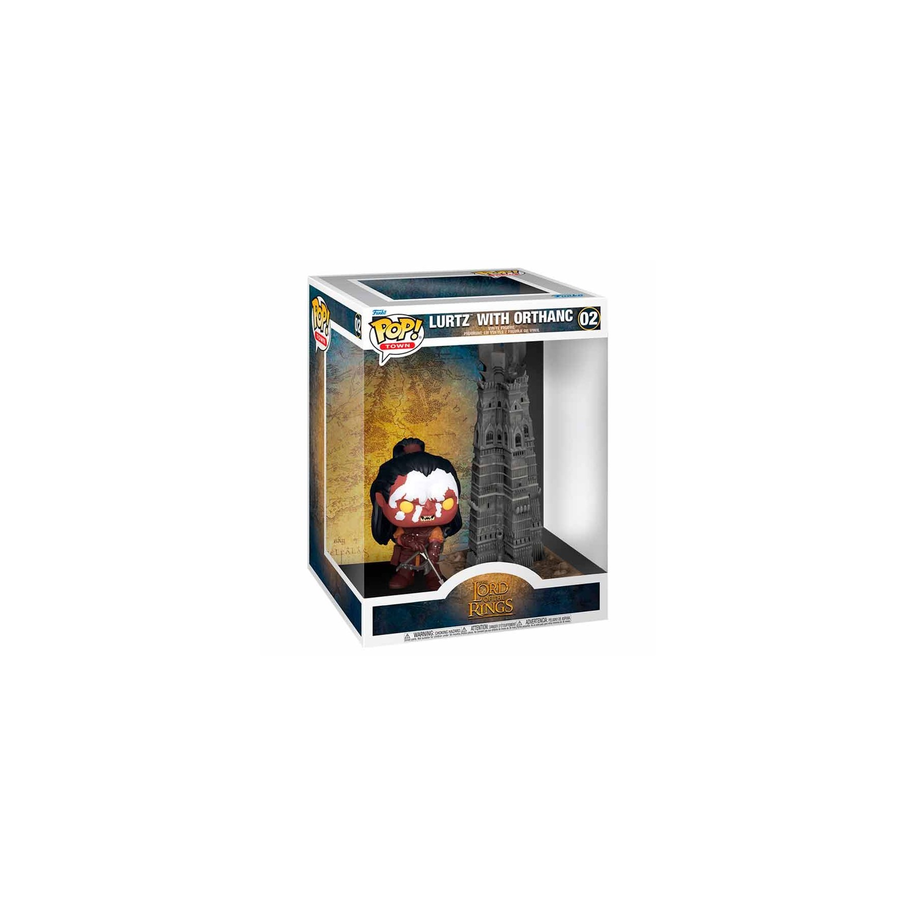 Figura POP Town El Señor de los Anillos Lurtz with Orthanc