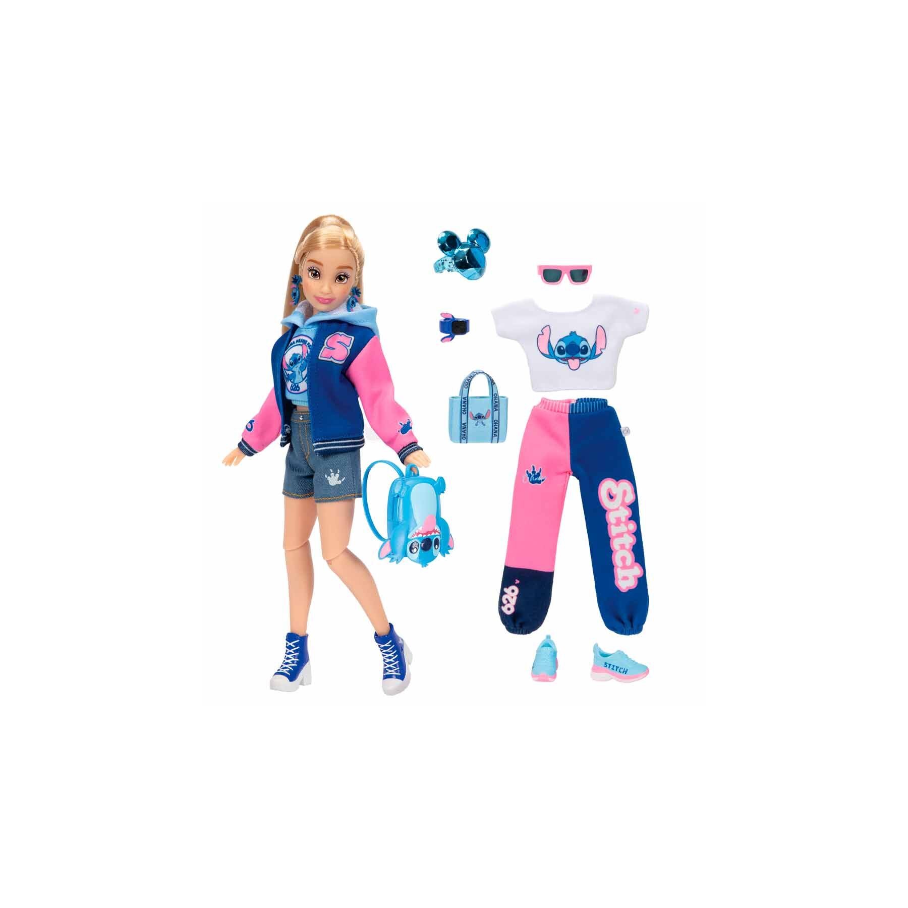 Muñeca Fashion Doll Universitaria Stitch Disney ily 4Ever 25cm