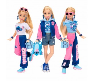 Muñeca Fashion Doll Universitaria Stitch Disney ily 4Ever 25cm