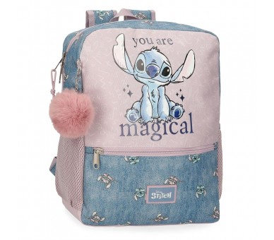 Mochila You Are Magical Stitch Disney 33cm adaptable