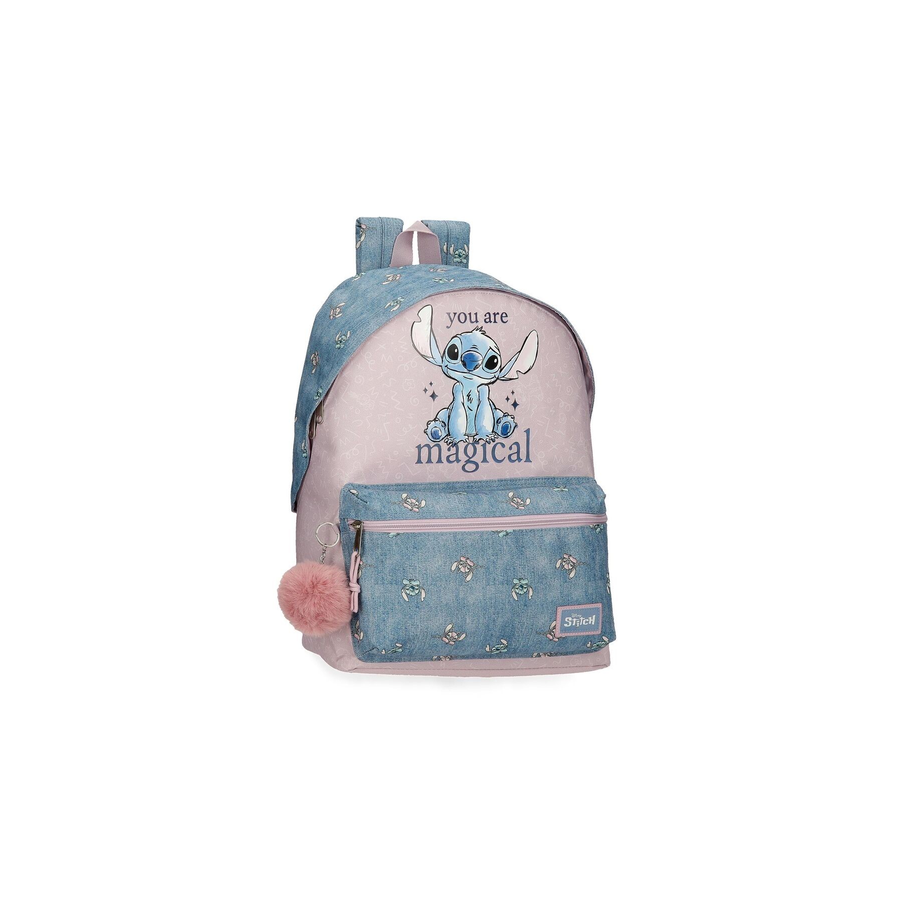 Mochila You Are Magical Stitch Disney 44cm adaptable