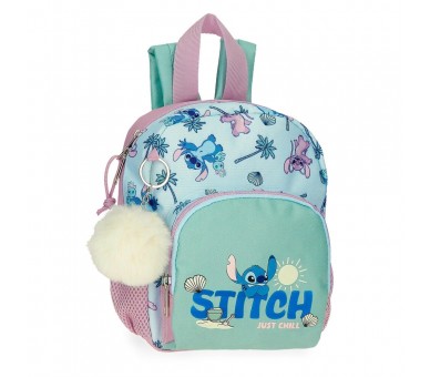 Mochila Just Chill Stitch Disney 24cm