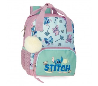 Mochila Just Chill Stitch Disney 28cm