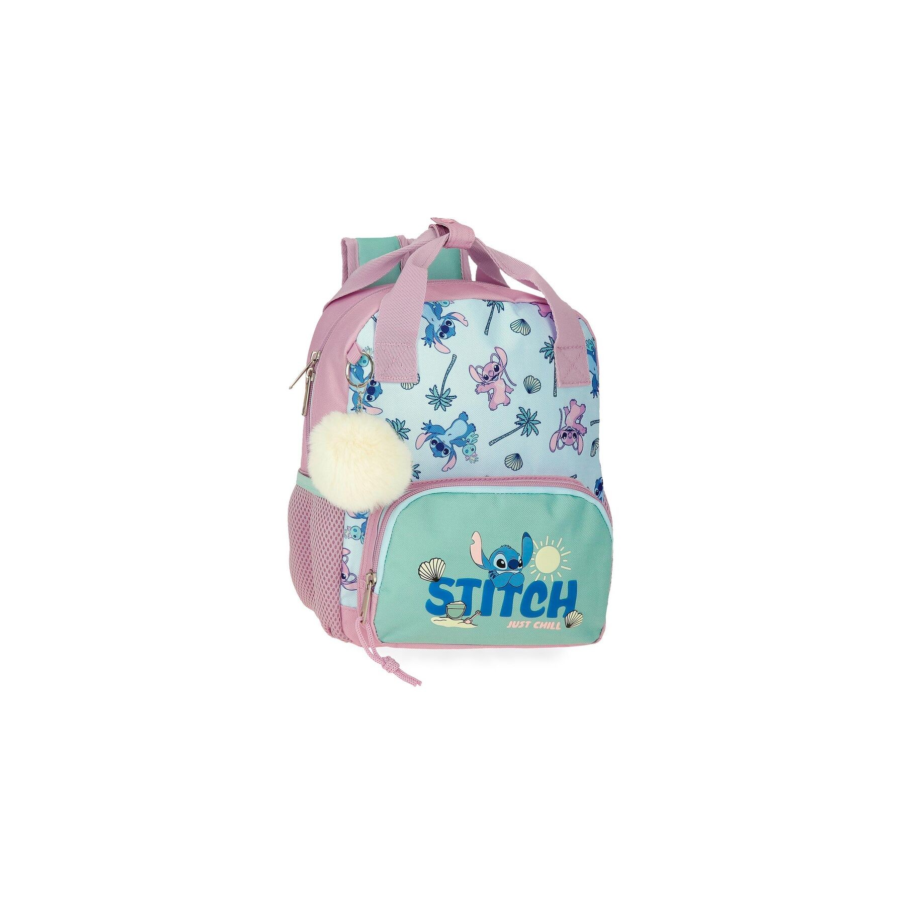 Mochila Just Chill Stitch Disney 28cm