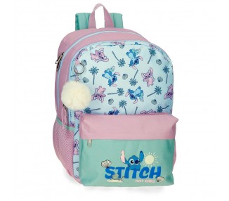 Mochila Just Chill Stitch Disney 44cm