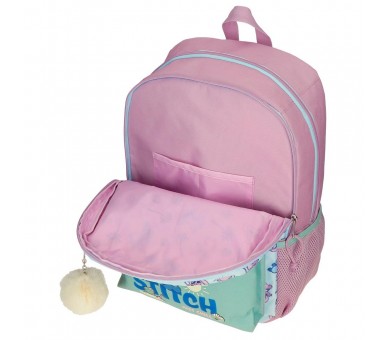 Mochila Just Chill Stitch Disney 44cm