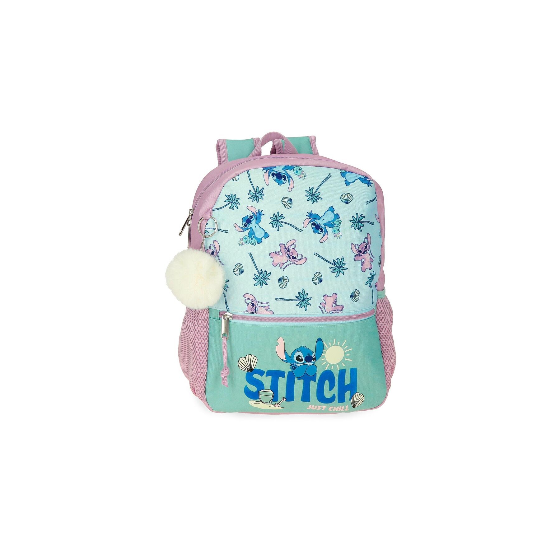 Mochila Just Chill Stitch Disney 33cm