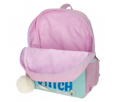 Mochila Just Chill Stitch Disney 33cm