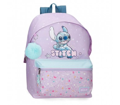 Mochila Lovely Stitch Disney 45cm adaptable