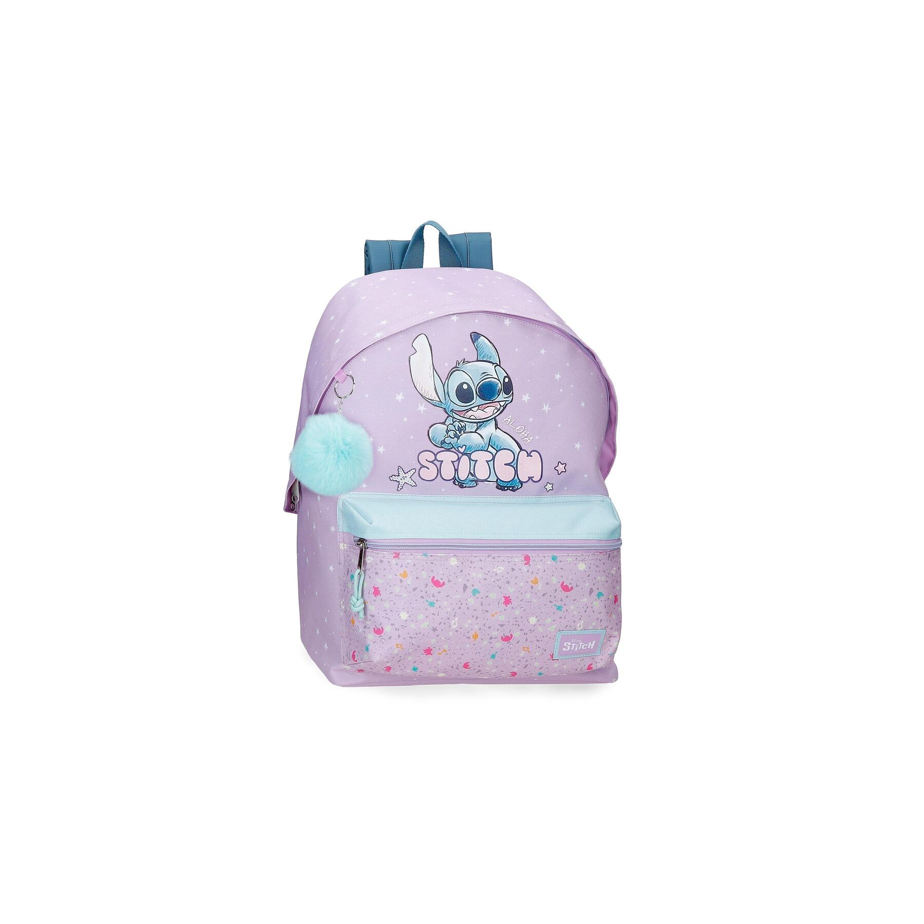 Mochila Lovely Stitch Disney 45cm adaptable