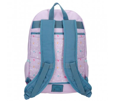 Mochila Lovely Stitch Disney 44cm adaptable