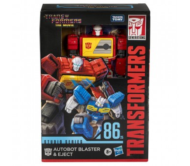 Figura Autobot Blaster & Eject Voyager Class Transformers Studio Series 16