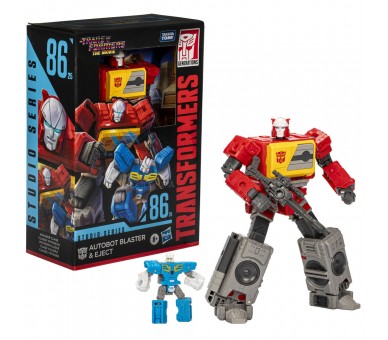 Figura Autobot Blaster & Eject Voyager Class Transformers Studio Series 16,5cm