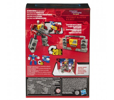 Figura Autobot Blaster & Eject Voyager Class Transformers Studio Series 16,5cm