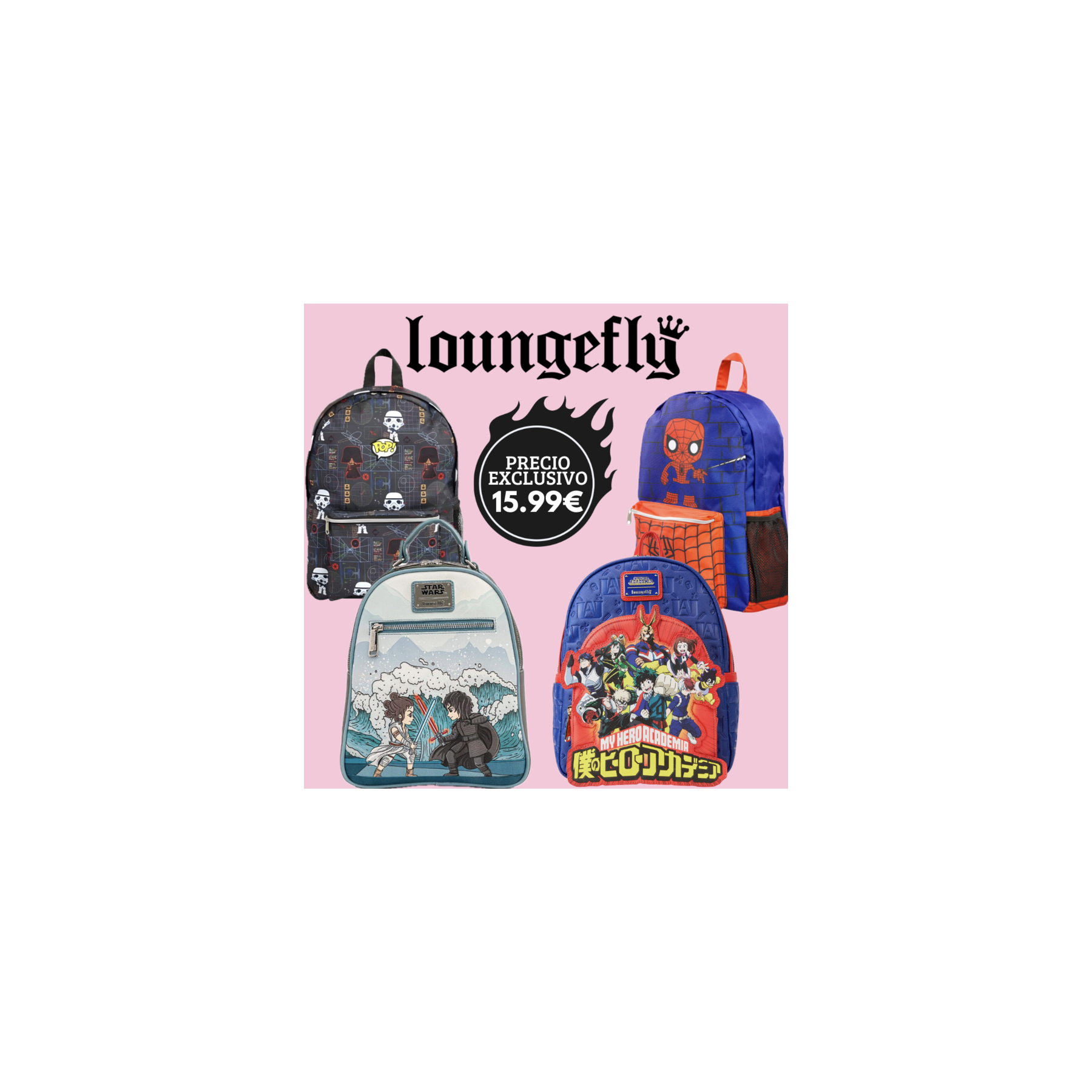 Pack oferta Loungefly