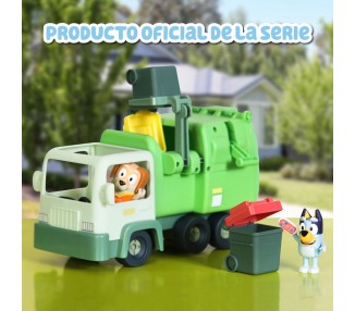 Camion de Basura + figuras Bluey