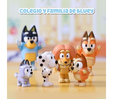 Blister 8 figuras Bluey