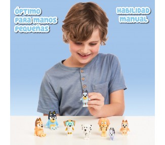 Blister 8 figuras Bluey