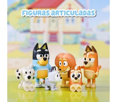 Blister 8 figuras Bluey
