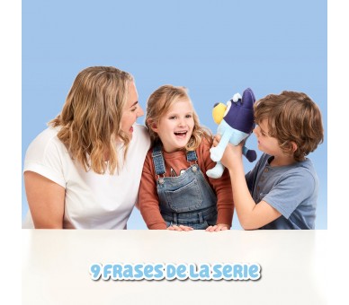 Peluche parlante Bluey 25cm