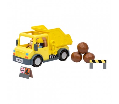 Camion Volquete + figuras Bluey