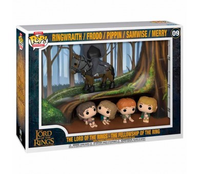Figura POP Moment Deluxe El Señor de los Anillos The Fellowship of the Ring