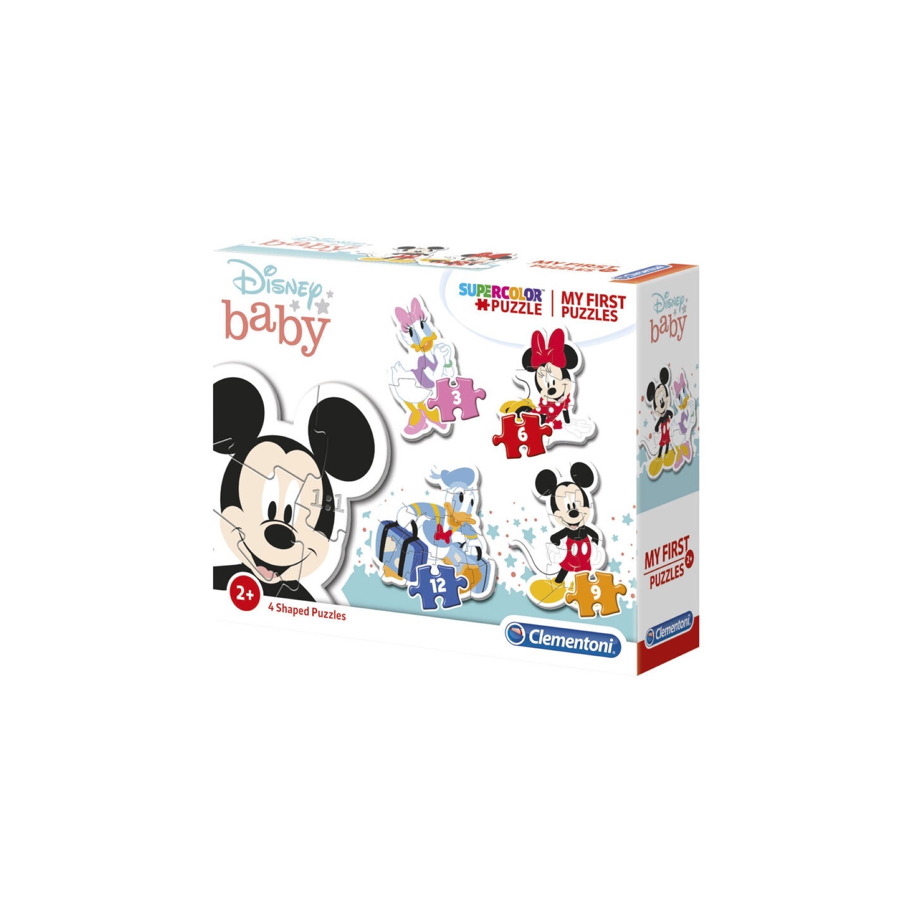 Puzzle My First Puzzle Mickey Disney 3-6-9-12Pzs