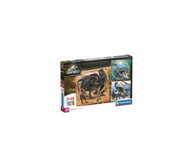 Puzzle Jurassic World 3X48Pzs