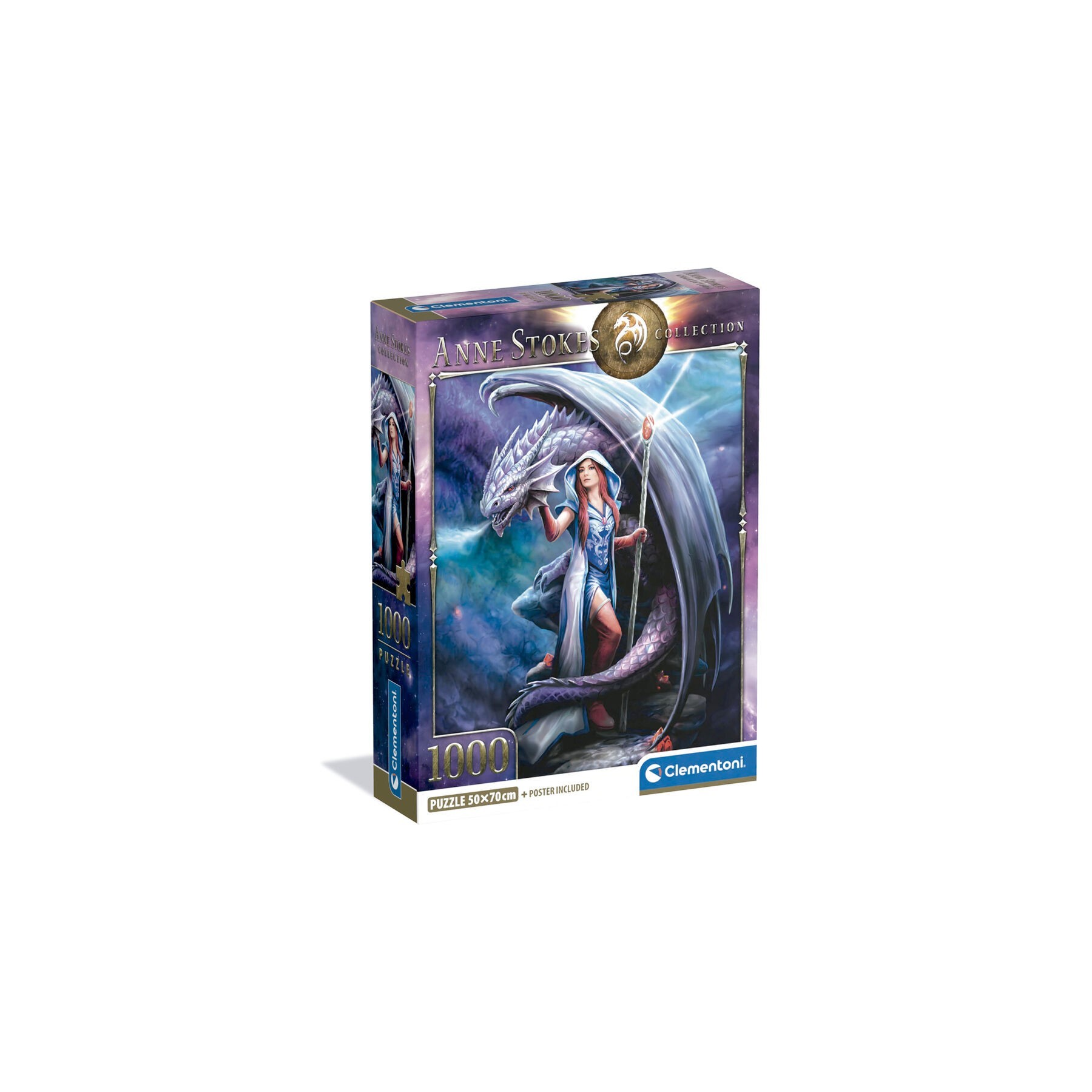 Puzzle Dragon Mage Anne Stokes 1000Pzs