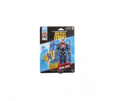 Figura Iron Man Ultimate Iron Man Marvel Legends 15Cm