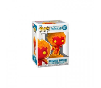 Figura Pop Marvel Los 4 Fantasticos Antorcha Humana